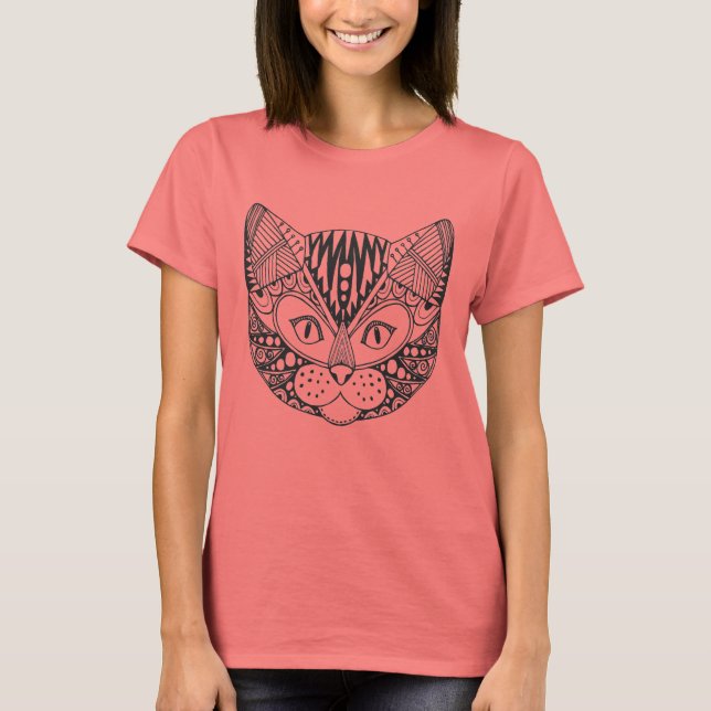 Inspired Cat T-Shirt (Front)