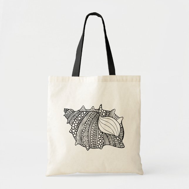 Inspired Doodle Tote Bag (Front)