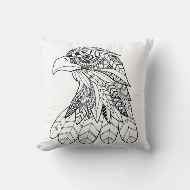 Inspired Eagle Cushion (Front)