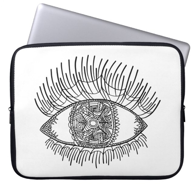 Inspired Eye Laptop Sleeve (Front)