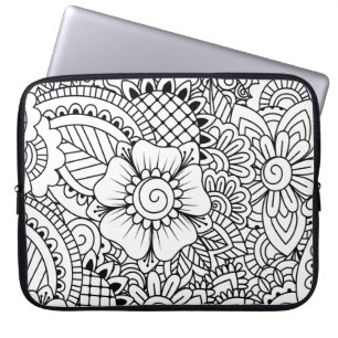Inspired Flowers Laptop Sleeve