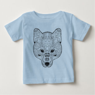 Inspired Fox Head Baby T-Shirt