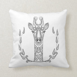 Inspired Giraffe Cushion