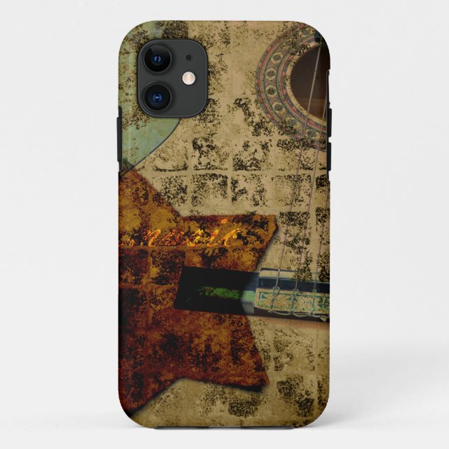 Inspired Guitar Stars Case-Mate iPhone Case (Back)
