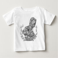 Inspired Head Of Rabbit In Wreath