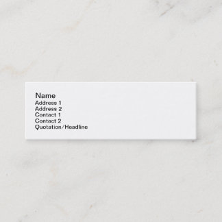 Inspired Jane Mini Business Card