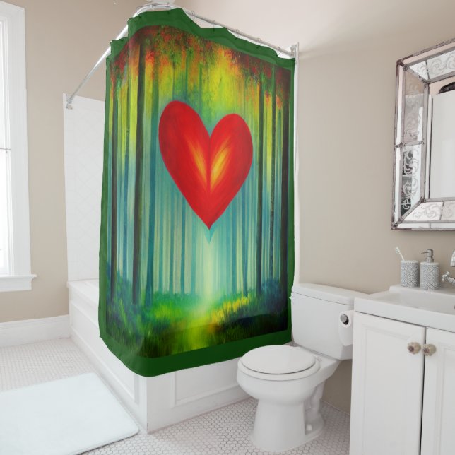 Inspired Journey Shower Curtain (In Situ)