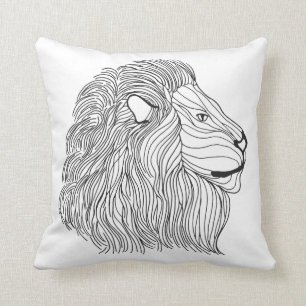 Inspired Lion Head 5 Cushion