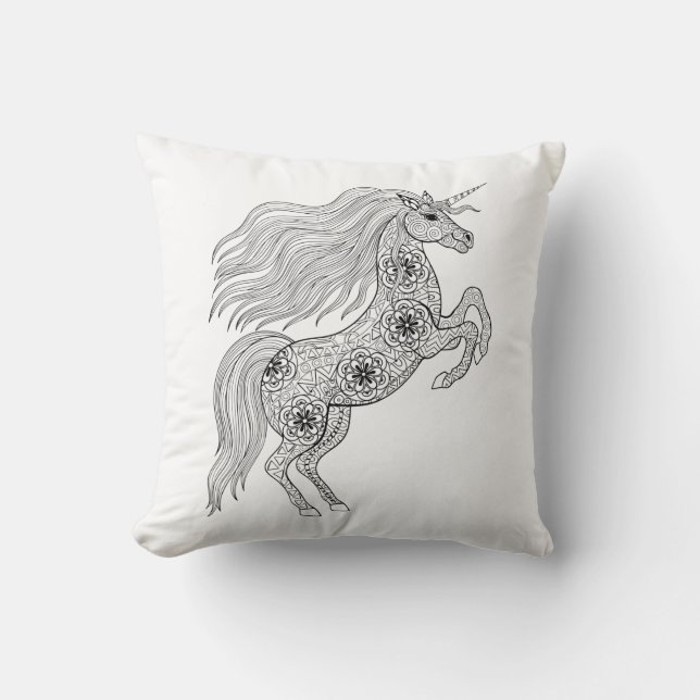 Inspired Magic Unicorn Cushion (Front)