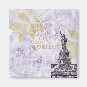 Inspired New York Liberty Magnet