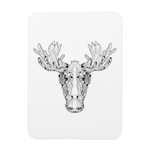 Inspired Of An Elk Magnet