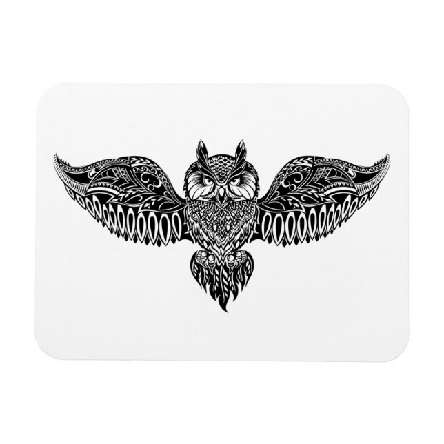 Inspired Owl Magnet (Horizontal)