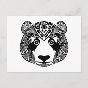 Inspired Panda Postcard