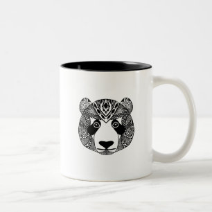 Inspired Panda Two-Tone Coffee Mug