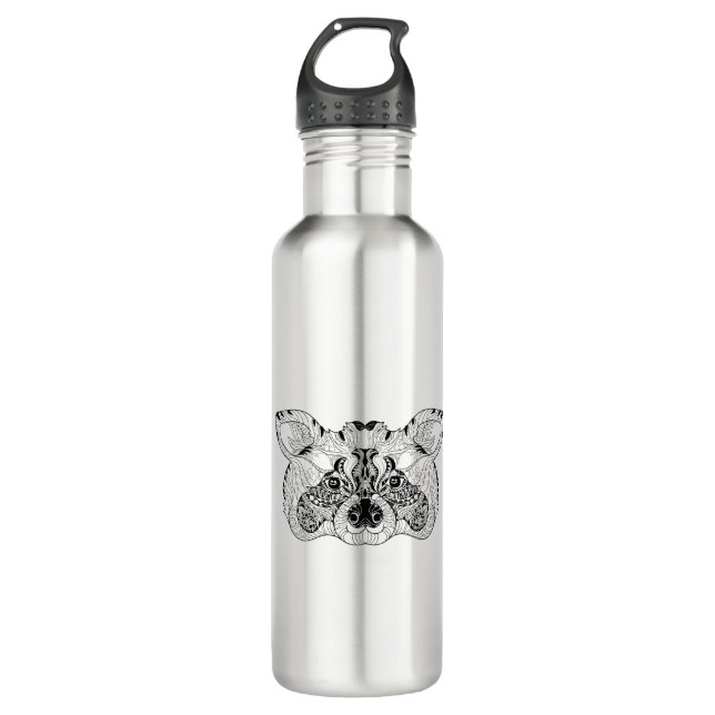 Inspired Racoon 710 Ml Water Bottle (Front)