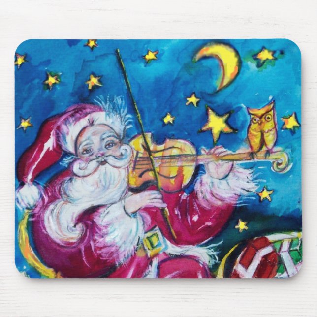 INSPIRED SANTA MOUSE PAD (Front)