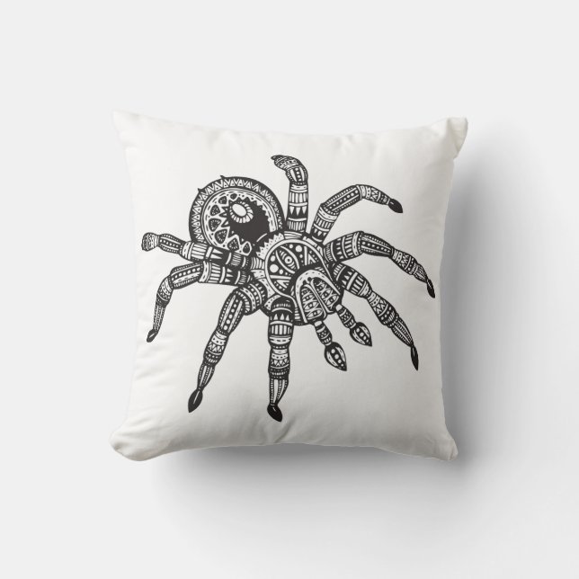 Inspired Spider Cushion (Front)
