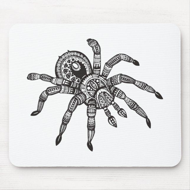 Inspired Spider Mouse Pad (Front)