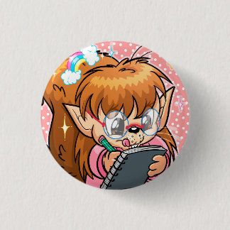 Inspired Squelf! 3 Cm Round Badge