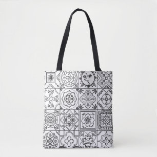 Inspired Talavera Pattern 2 Tote Bag