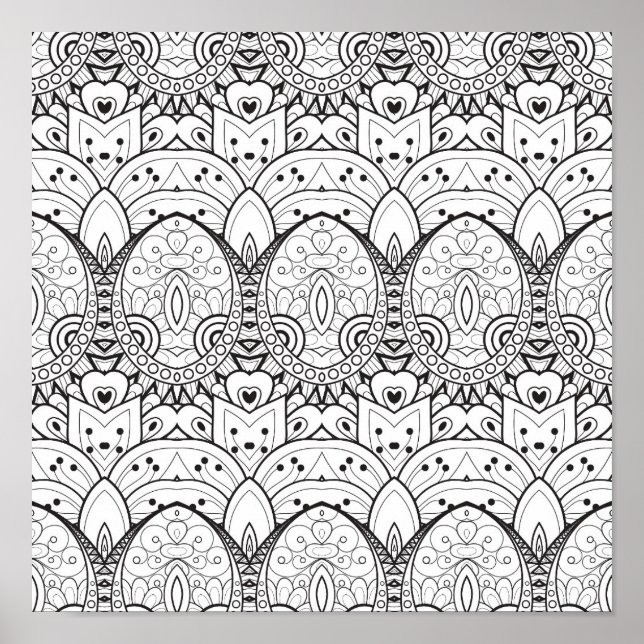 Inspired Tribal Illustration 2 Poster (Front)