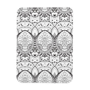 Inspired Tribal Illustration Magnet