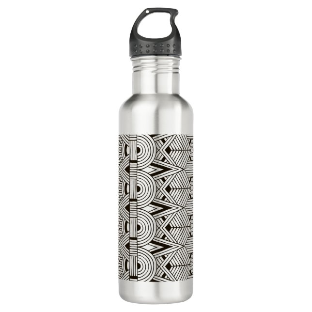 Inspired Tribal Pattern 710 Ml Water Bottle (Front)