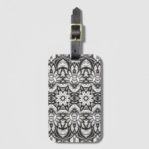 Inspired Tribal Style Illustration Luggage Tag