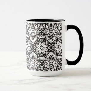 Inspired Tribal Style  Illustration Mug