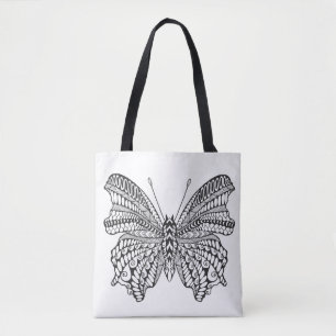Inspired Tropical Butterfly 2 Tote Bag