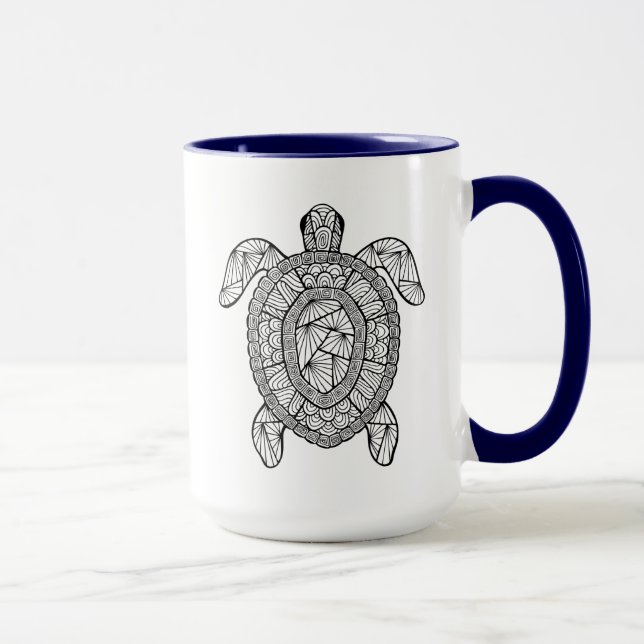 Inspired Turtle Mug (Right)
