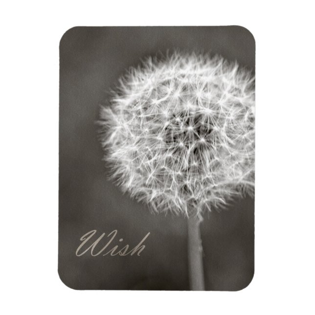 Inspired Wish Dandelion Magnet (Vertical)