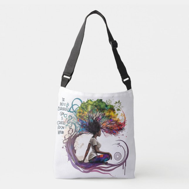 Inspired Woman Crafted Within Tote (Front)