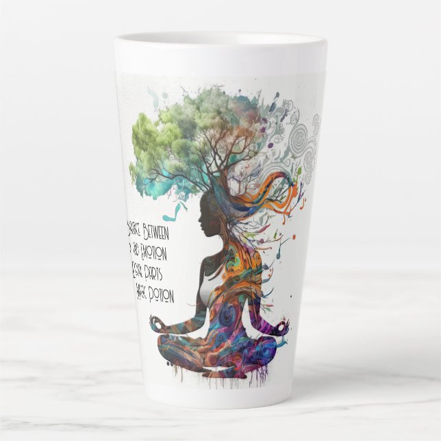 Inspired Woman Magic Potion  Latte Mug (Front)
