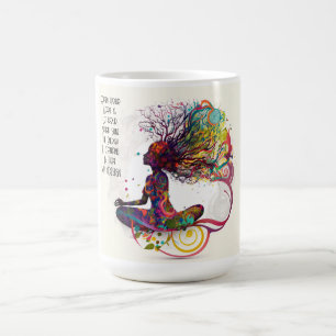 Inspired Woman Open Heart Mug