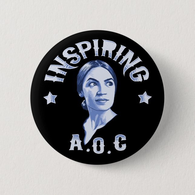 Inspiring A.O.C 6 Cm Round Badge (Front)