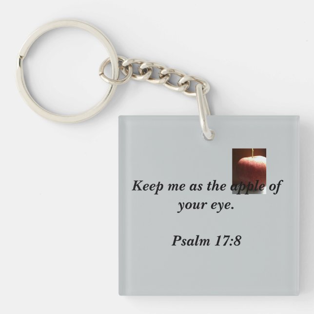 Inspiring Bible Verse Key Ring (Front)