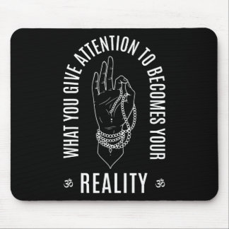 Inspiring Buddhism Law Of Attraction Quote Spiritu Mouse Pad