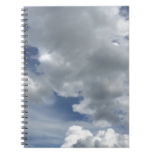 Inspiring Cloudscape Spiral Notebook