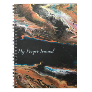 Inspiring Cover Spiral Notebook Prayer Journal