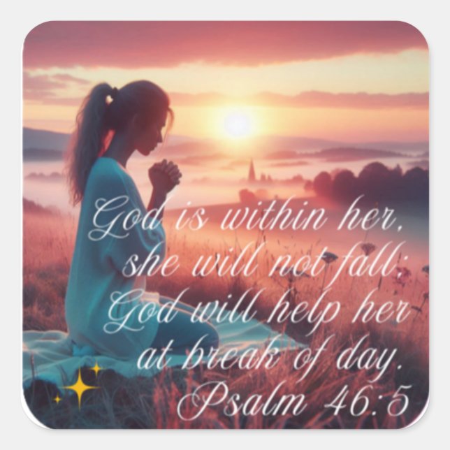 'Inspiring Faith' Sticker (Front)