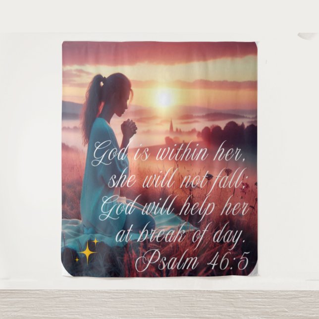 'Inspiring Faith' Tapestry (Front)