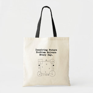Inspiring Future Solvers Daily Math Mentor Tote Bag