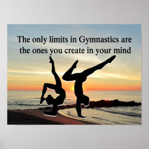 INSPIRING GYMNASTICS QUOTE POSTER