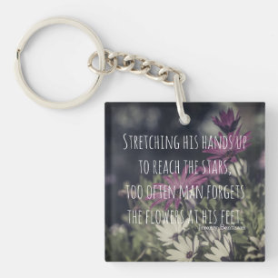 Inspiring Jeremy Bentham Quote Key Ring