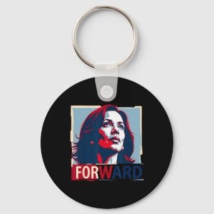 Inspiring Leadership Hope Progress Kamala Harris Key Ring