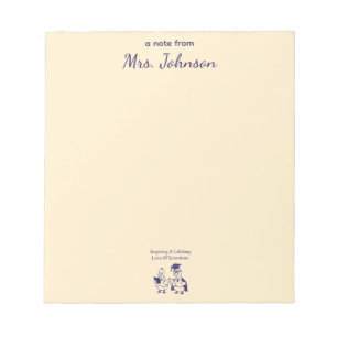 Inspiring Lifelong Love Of Literature Design Notepad