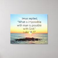 INSPIRING LUKE 18:27 SUNRISE PHOTO DESIGN