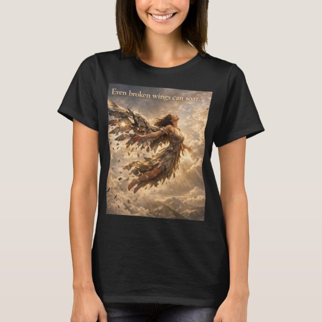 Inspiring Minimalist Tee – Motivational Quote Shir (Front)
