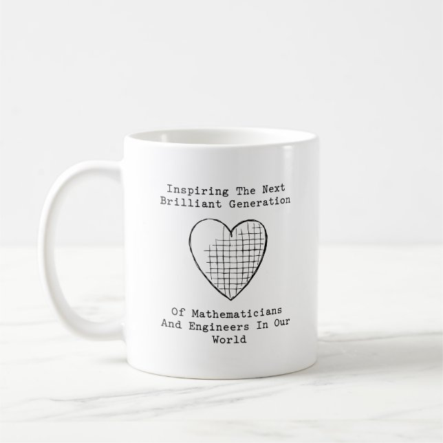 Inspiring Next Gen: Math & Engineering Futures Coffee Mug (Left)